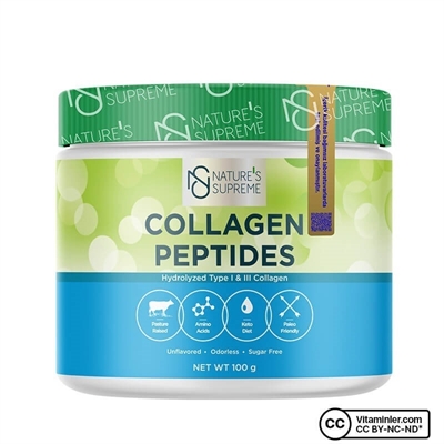 Nature's Supreme Collagen Peptides Powder 100 Gr