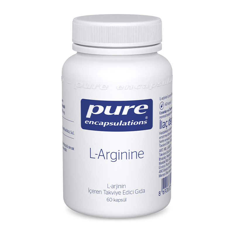 Nature's Supreme Ester-C  Vitamini 60 Tablet + Pure Encapsulations L-Arginine 60 Kapsül