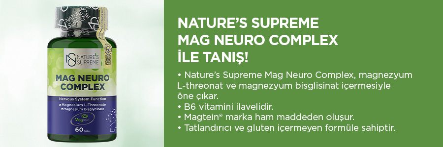 Nature's Supreme Mag Neuro Complex (Magnesium L-Threonate) 60 Tablet