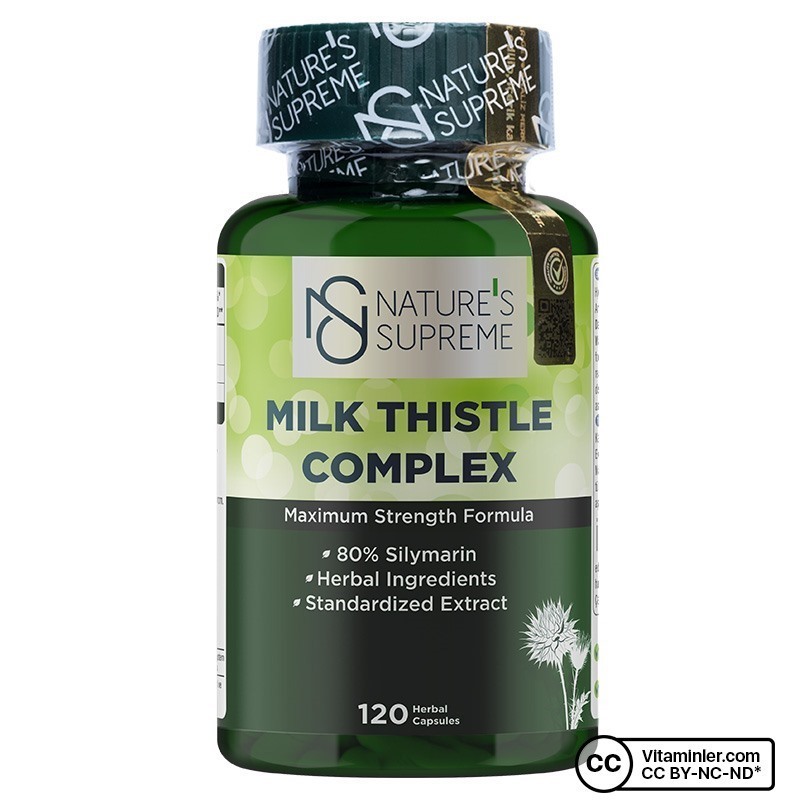 Nature's Supreme Milk Thistle Complex 120 Kapsül