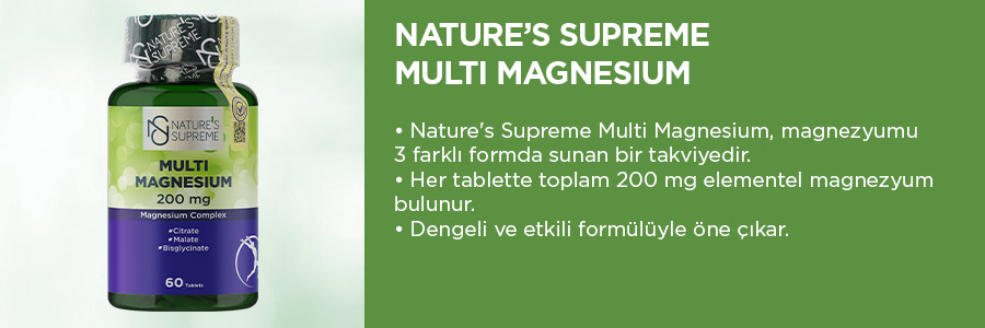 Nature's Supreme Multi Magnesium Complex 120 Tablet