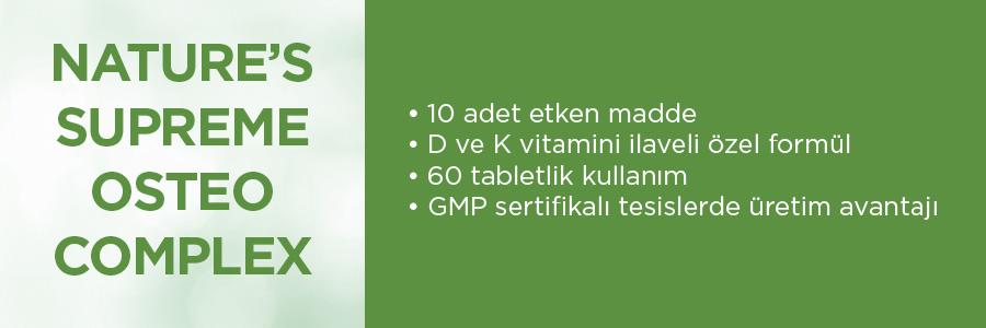 Nature's Supreme Osteo Complex 60 Tablet