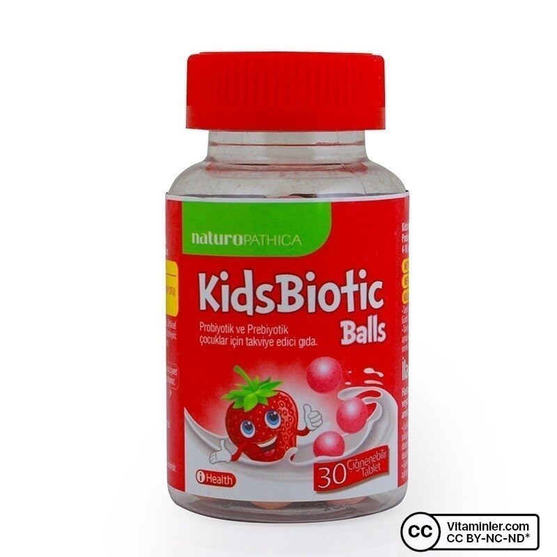 Naturopathica Kidsbiotic Balls 30 Çiğnenebilir Tablet