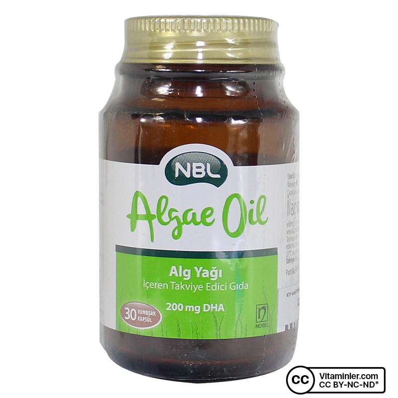NBL Algae Oil - Alg Yağı 30 Kapsül