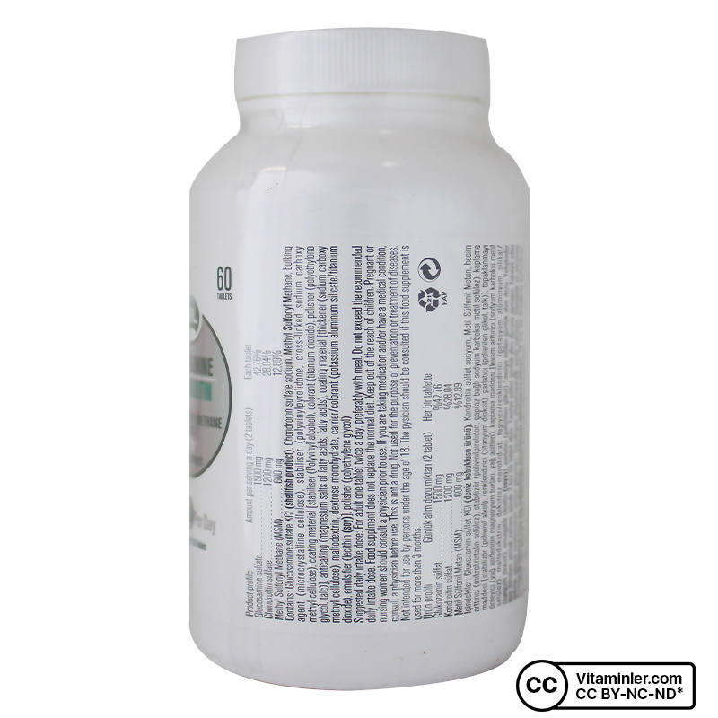 NBL Glukozamin Kondroitin MSM 60 Tablet