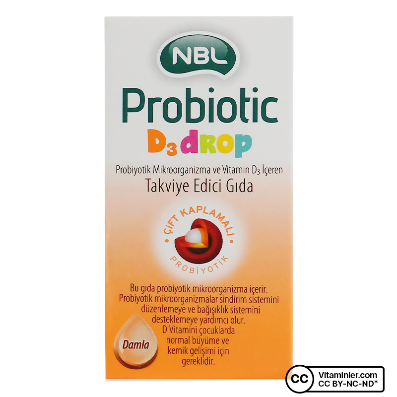 NBL Probiotic D3 Drop 7.5 mL