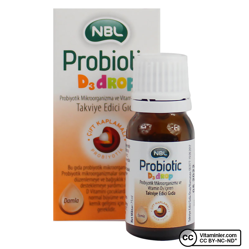 NBL Probiotic D3 Drop 7.5 mL