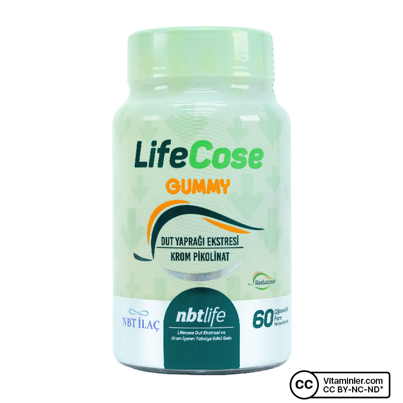 Nbt Life Life Cose Dut Yaprağı Ekstresi 60 Çiğnenbilir Form