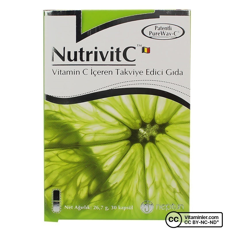 Neptun NutrivitC C Vitamini 30 Kapsül