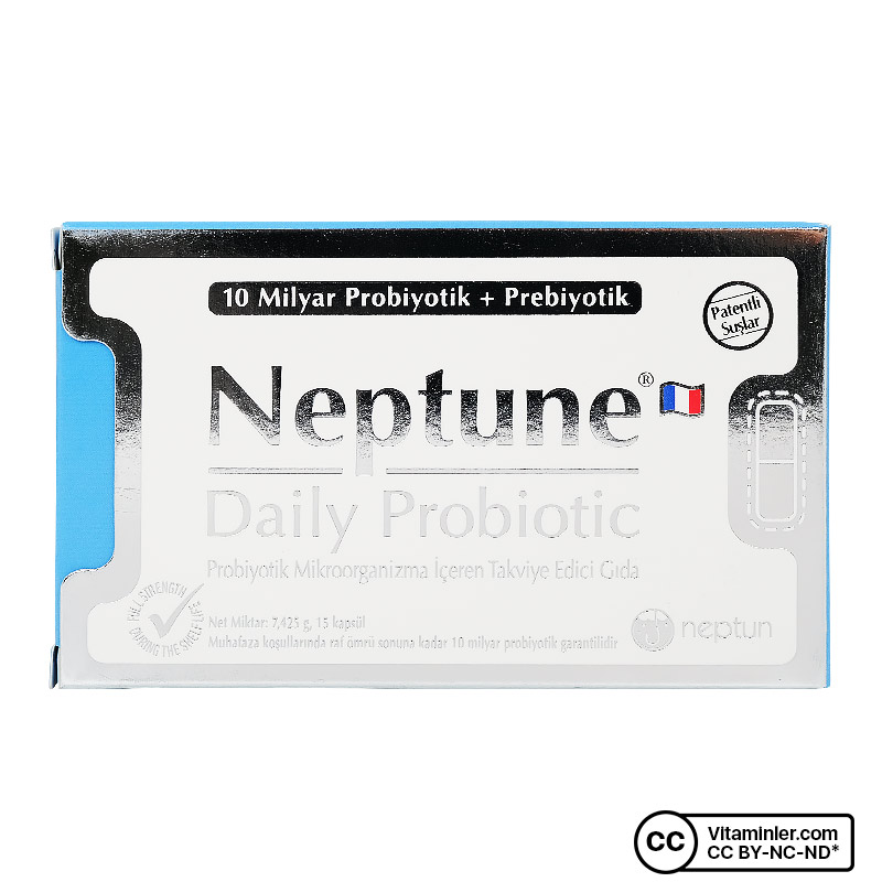 Neptune Daily Probiotic 15 Kapsül