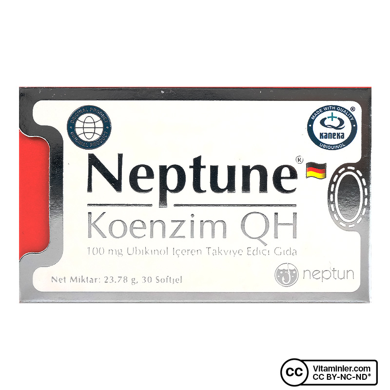 Neptune Koenzim QH 100 Mg 30 Kapsül