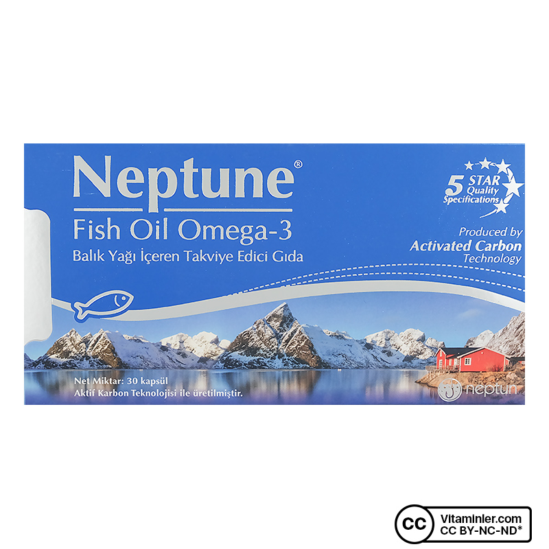 Neptune Omega-3 Balık Yağı 30 Kapsül