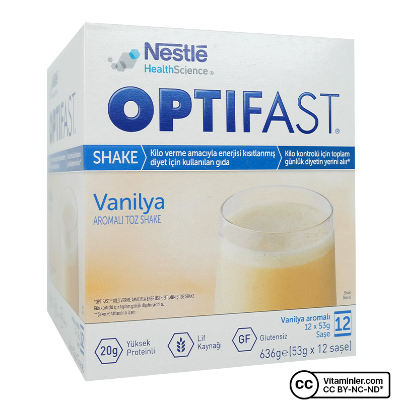 Nestle Optifast Shake 53 Gr x 12 Saşe