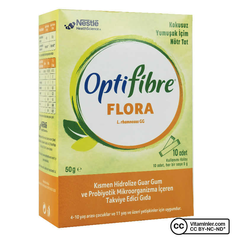 Nestle OptiFibre Flora 5 Gr x 10 Saşe