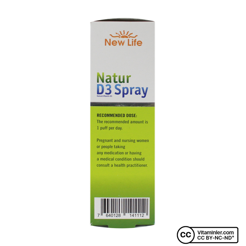 New Life Natur Spray D3 400 IU 10 mL