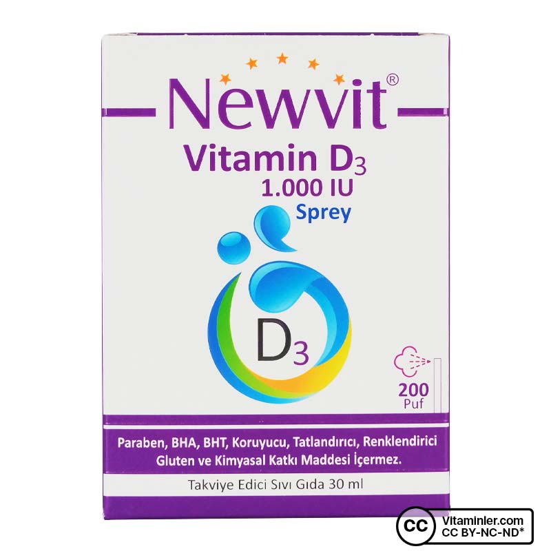 Newvit Vitamin D3 1000 IU 30 mL