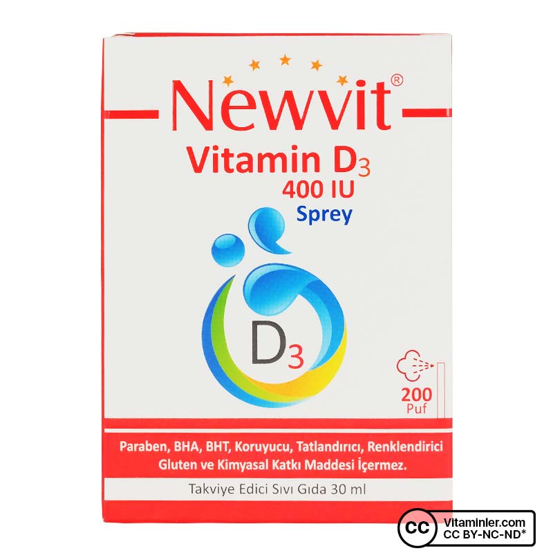 Newvit Vitamin D3 400 IU 30 mL