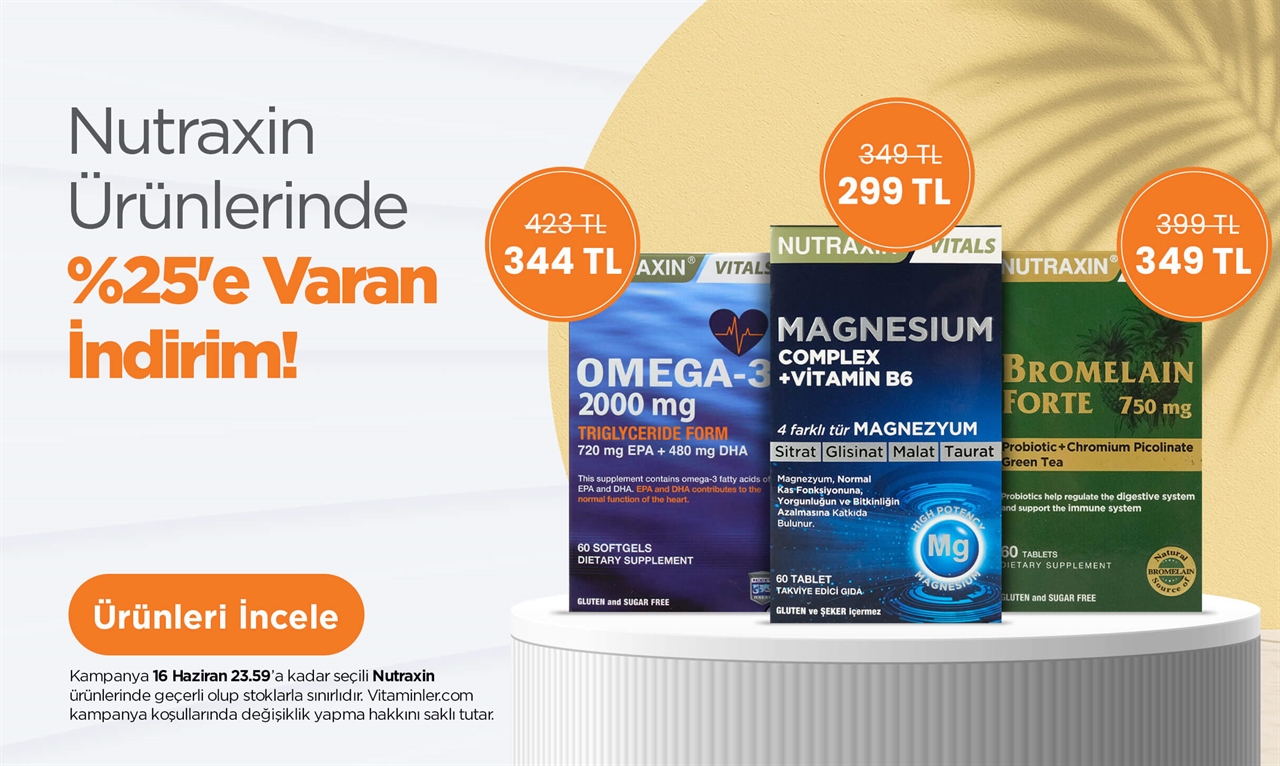 Nutraxin İndirim Fırsatı! - 02062025