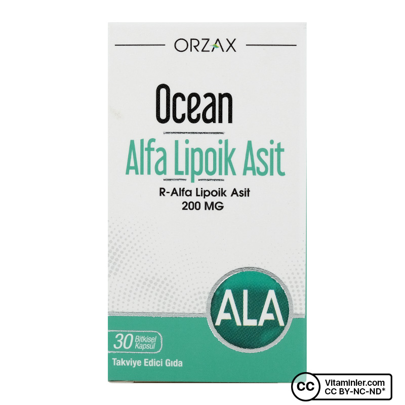 Ocean Alfa Lipoik Asit 200 Mg 30 Kapsül