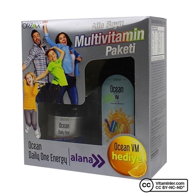 Ocean Daily One Energy 30 Tablet Ocean Vm Surup 150 Ml Hediyeli Vitaminler