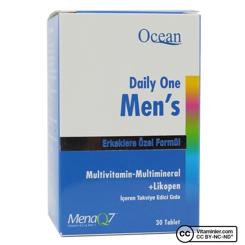 Ocean Daily One Men's Multivitamin 30 Tablet