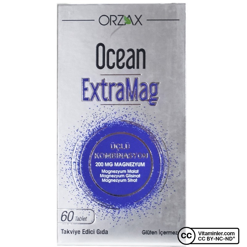 Ocean Extramag 60 Tablet - Magnezyum | Vitaminler