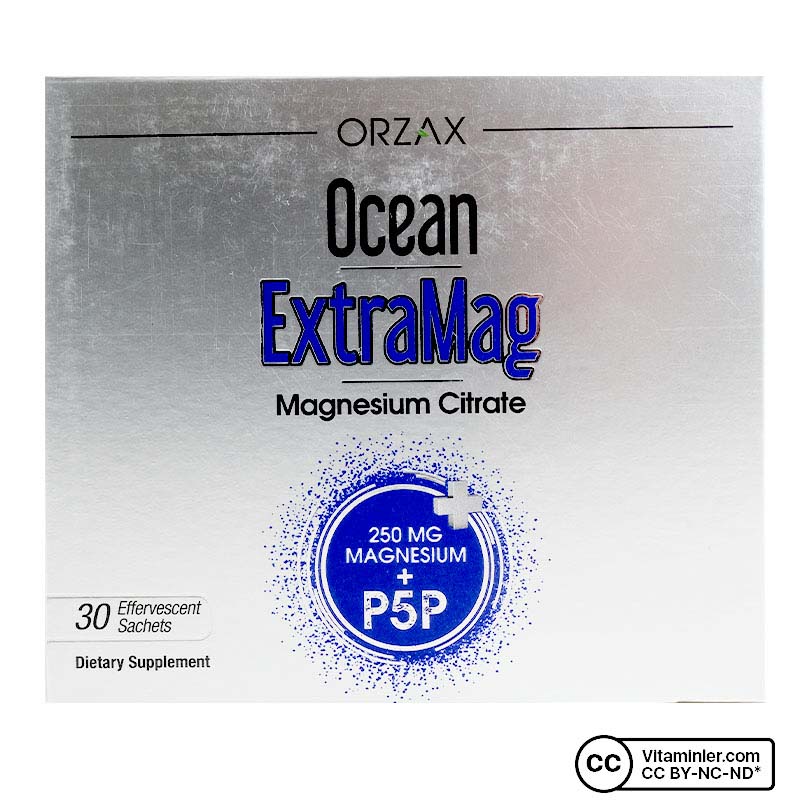 Ocean Extramag Magnezyum Sitrat 30 Saşe