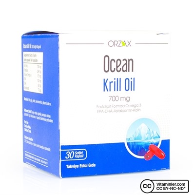 Ocean Krill Oil 700 Mg 30 Kapsül
