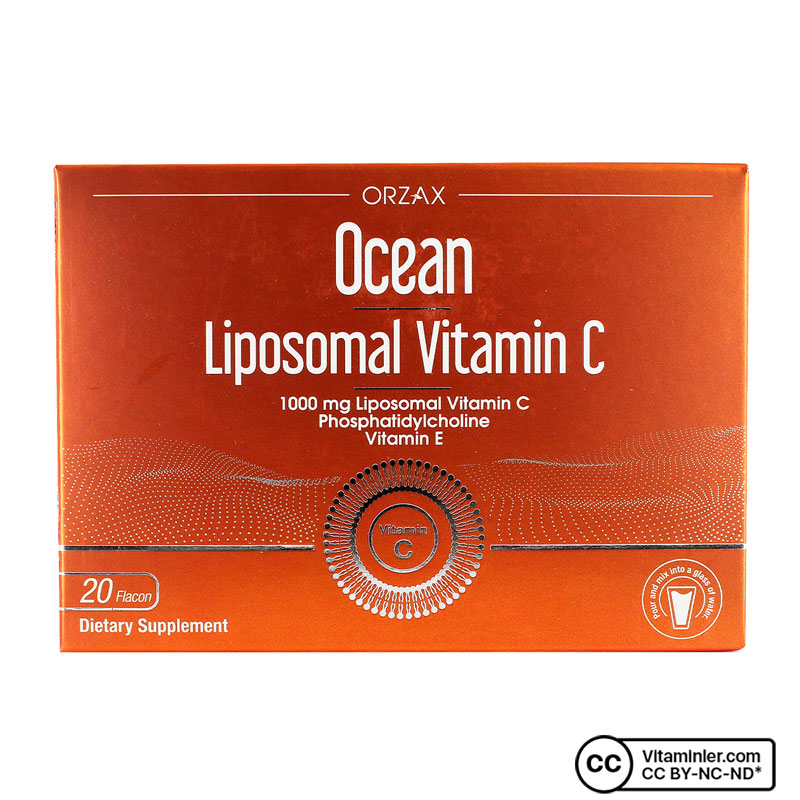 Ocean Lipozomal C Vitamini 1000 Mg 20 Flakon