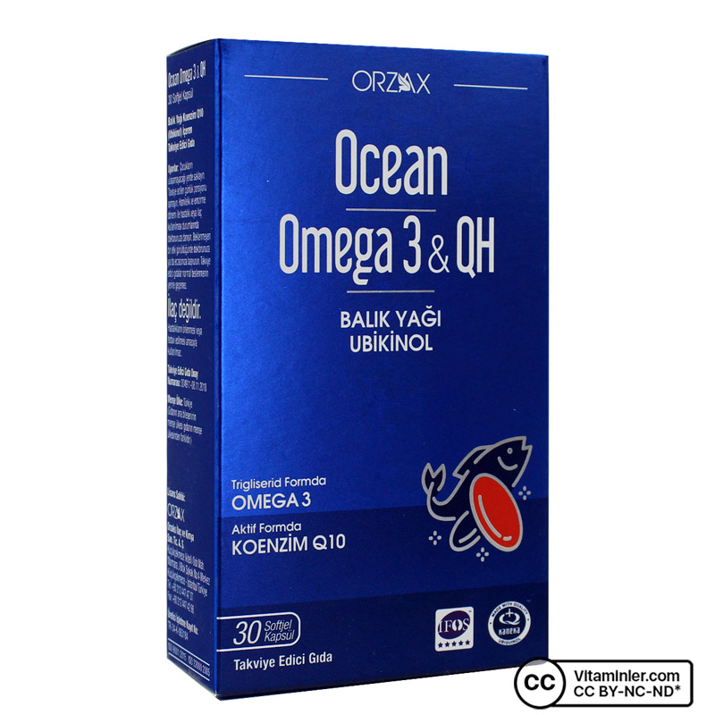 Ocean Omega 3 & QH 30 Kapsül