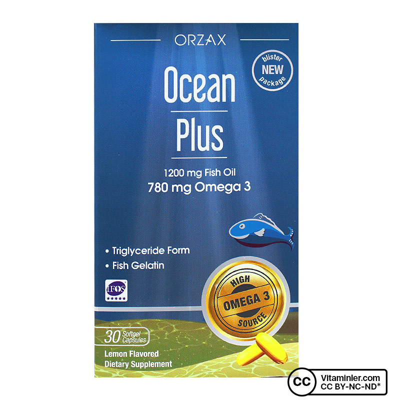 Ocean Plus Omega 3 1200 Mg 30 Kapsül