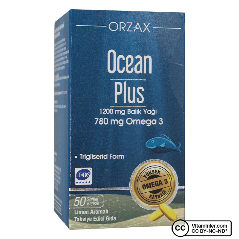 Ocean Plus Omega 3 1200 Mg 50 Kapsül