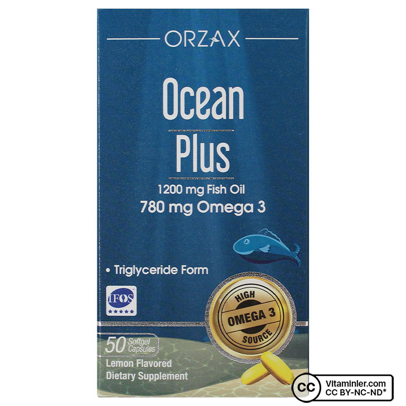 Ocean Plus Omega 3 1200 Mg 50 Kapsül