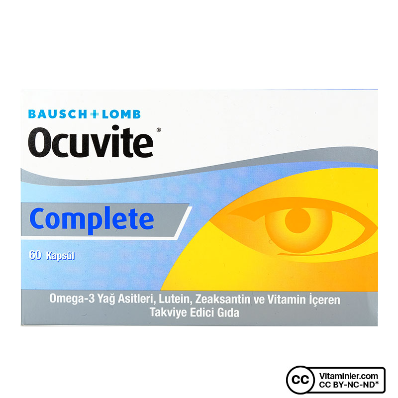 Ocuvite Complete Bausch & Lomb 60 Kapsül