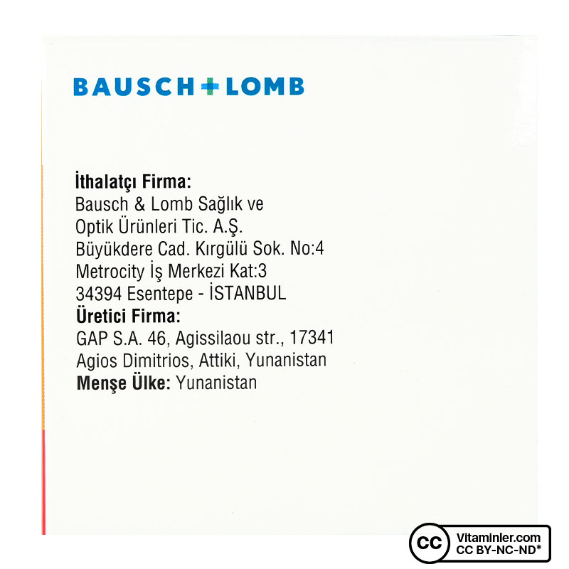 Ocuvite Complete Bausch & Lomb 60 Kapsül İkili Kampanya