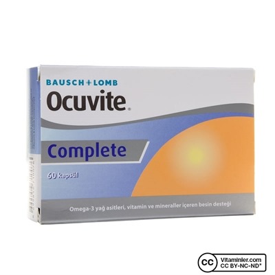 Ocuvite Complete Bausch Lomb 60 Kapsul Vitaminler