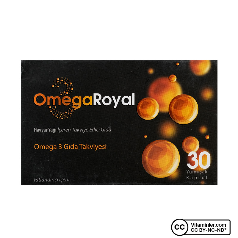 Omega Royal Havyar Balık Yağı 30 Kapsül