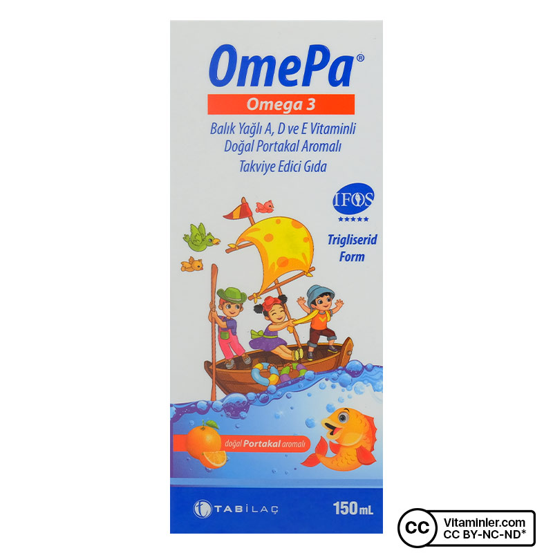 OmePa Omega 3 Balık Yağı 150 mL