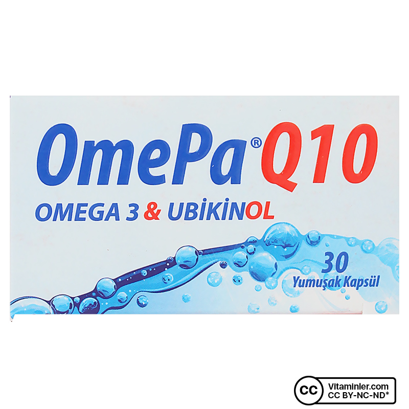 Omepa-Q10 Omega 3 Ubiquinol 30 Kapsül