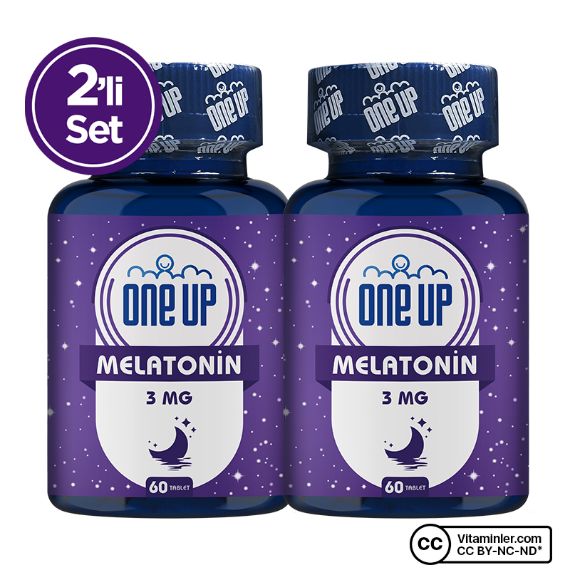 One Up 3 Mg Melatonin 60 Tablet 2 Adet
