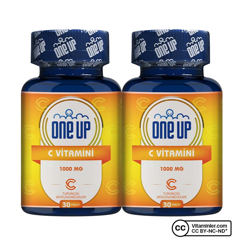 One Up C Vitamini 1000 mg 30 Tablet 2 Adet