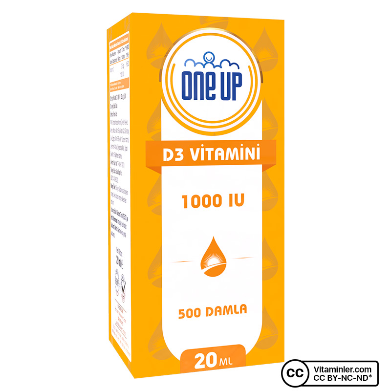 One Up D3 Vitamini 1000 IU 20 mL Damla
