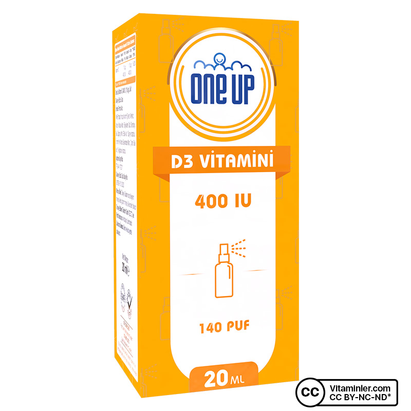One Up D3 Vitamini 400 IU 20 mL Sprey & Damla