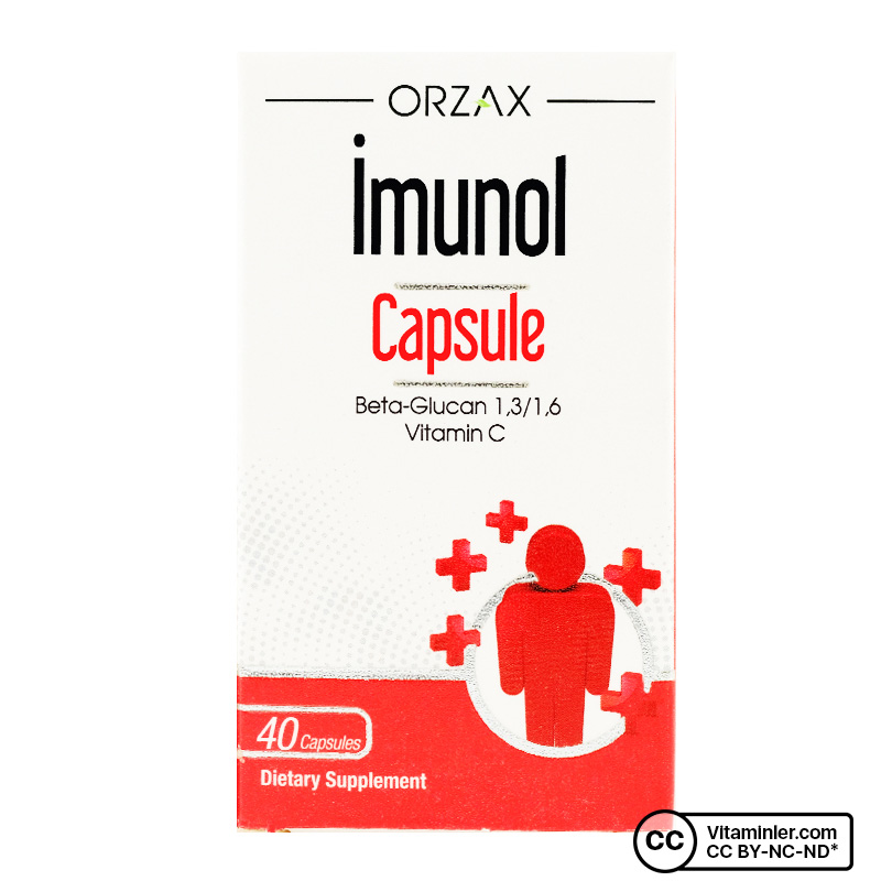 Orzax Imunol Beta Glukan 40 Kapsül