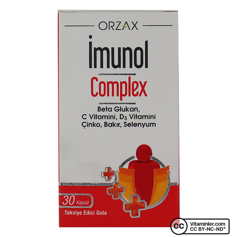 Orzax Imunol Complex 30 Kapsül