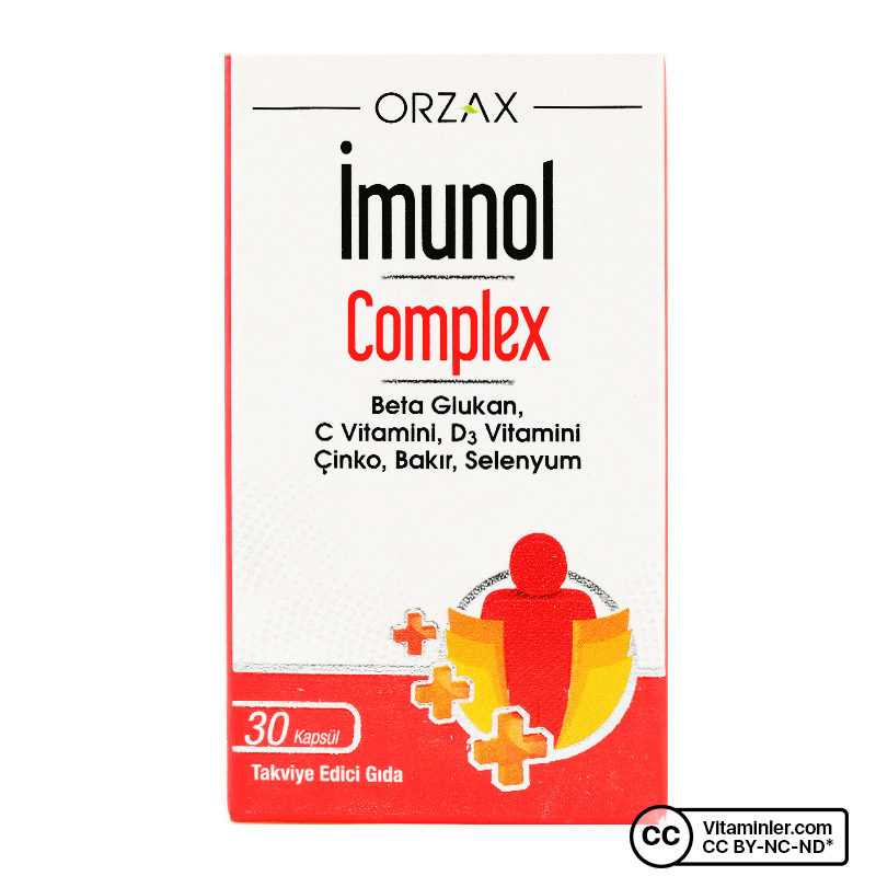 Orzax Imunol Complex 30 Kapsül