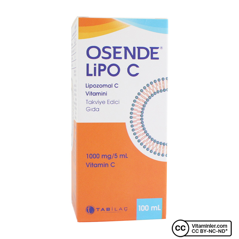 Osende Lipo C Lipozomal C Vitamini 100 mL