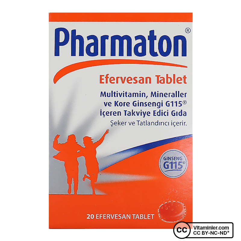 Pharmaton Efervesan Tablet 20 Tablet
