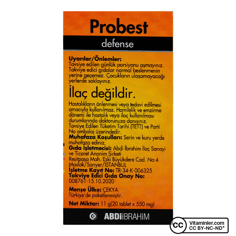 Probest Defense 20 Tablet