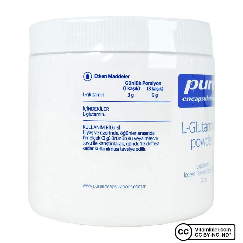 Pure Encapsulations L-Glutamine Powder 227 Gr